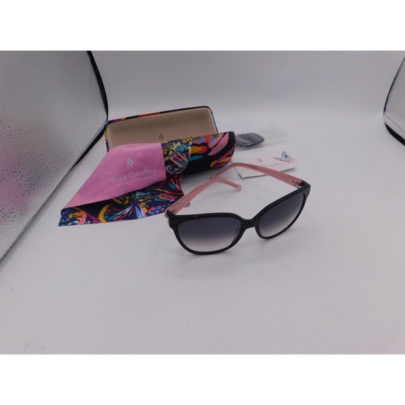 Women's Vera Bradley Sunglasses with Case Butterfly Flutter Donna Sue - Picture 1 of 6